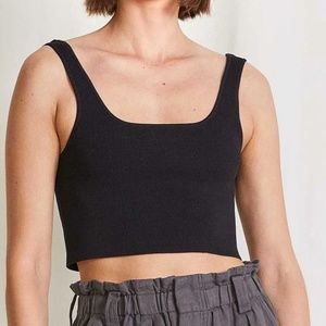 Apiece Apart~ Ilia Crop~ BLACK~ Small~BNWT